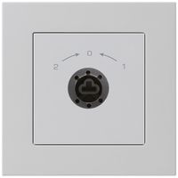 UP-SchwenkTaster 1->0<-2 hellgrau kallysto.pro für Schloss ohne Zylind