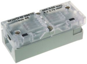 Scatola di raccordo Woertz per cavo piatto Multibus 4×1.5mm² 2×4P(3K)