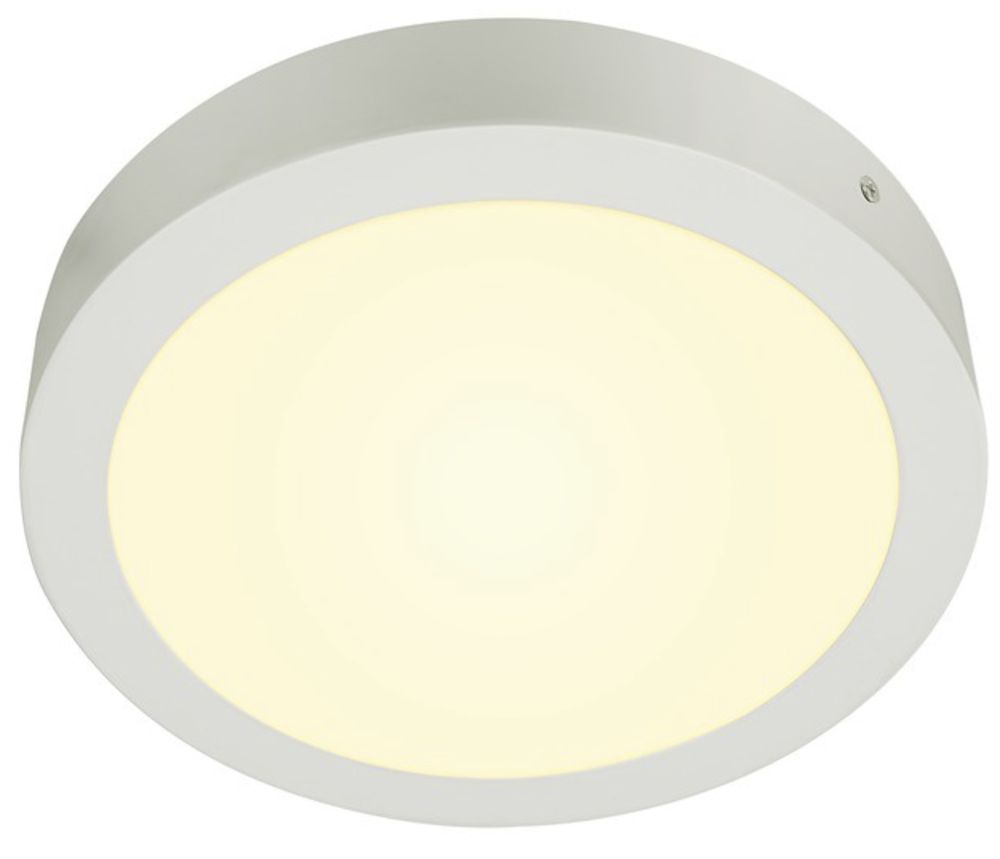 Plafonnier/applique LED SLV SENSER 24 ROUND 15W 1200lm 3000K Ø215×35mm blanc