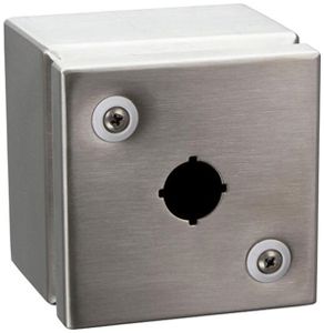 Boîtier de poussoir Rittal acier fin 100×100×90mm