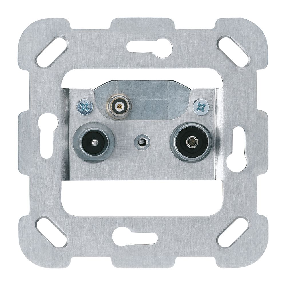 Einsatz zu UP-Antennendose R/TV/Daten Hager Bauart F 2GHz 14db