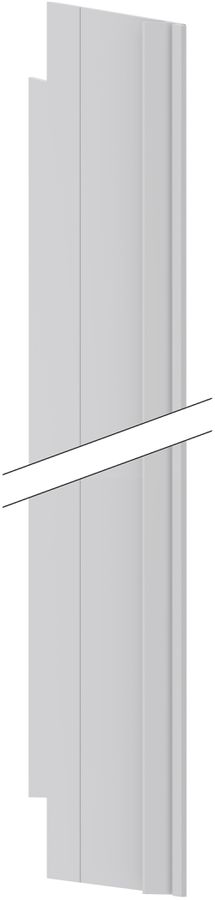 Paroi de séparation SE Prisma XS, PVC vert.9 rangées, pour profondeur 210 mm