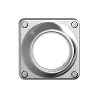 Couvercle de boîtier FH pour prise SCHUKO, sans clapet, p.GUP, AG&GV 75×75mm