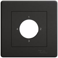 UP-Montageset EDIZIO.liv SNAPFIX® f.Drehschalter m.Schloss 4-1-2-3 sz