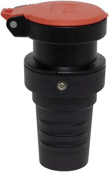 Presa mobile tipo 25 Brennenstuhl 3L+N+PE 16A 400V IP55 nero/rosso