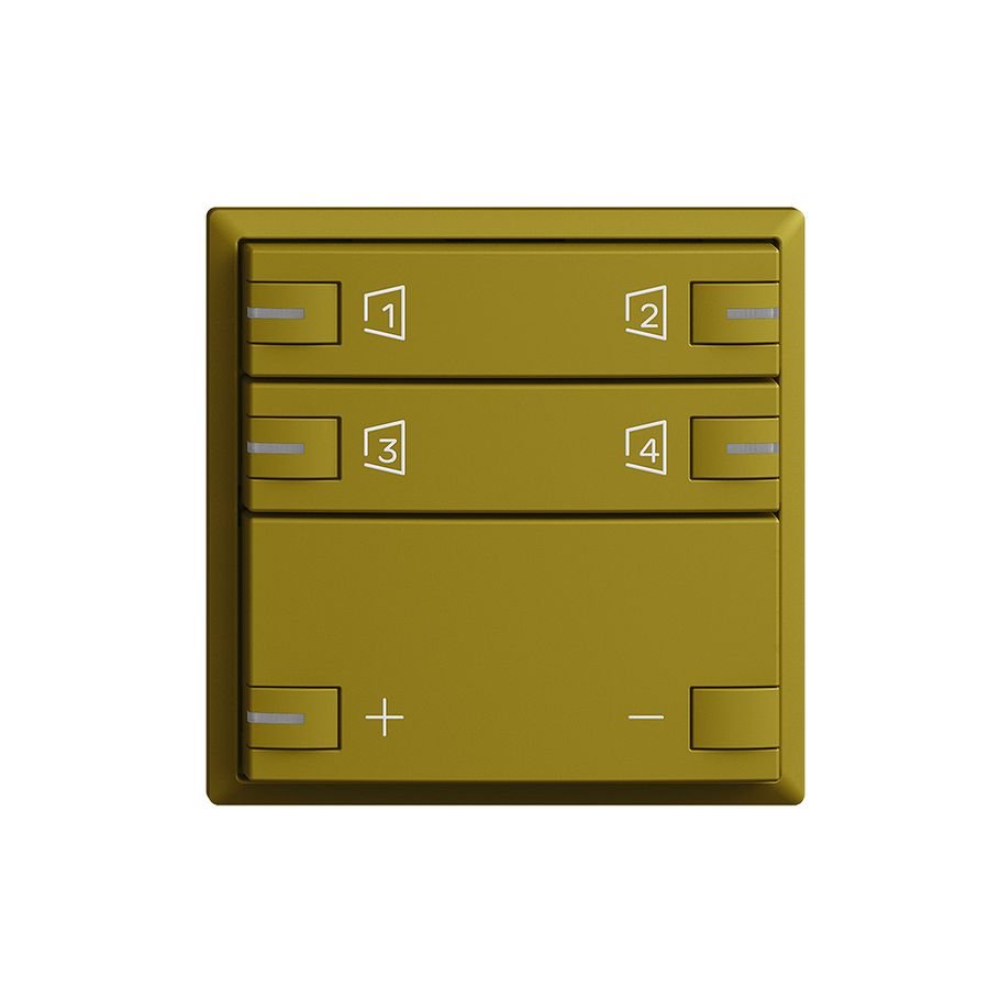 Kit montaggio Edue zeptrionAIR F, WLAN, dimmer, RGB-LED, 2×tasto, 2×commando ov