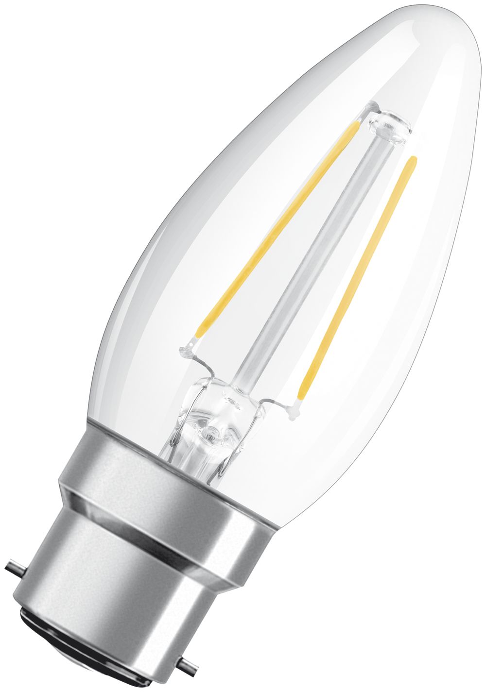 Lampada LED PARATHOM CLASSIC B25 FIL CLEAR B22d 2.5W 827 250lm