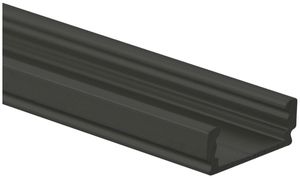 Profilé apparent DOTLUX type 1 aluminium noir 2m