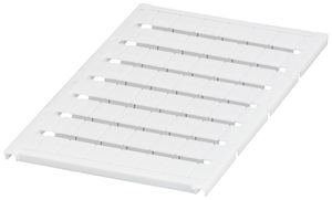 Bezeichnungskarte PX UC-TM 10 weiss für Klemmen 10.2mm Grösse 9.6×10.5mm