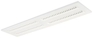EB-LED-Deckenleuchte Sylvania OptiClip 34W 4500lm 4000K IP40 DALI weiss