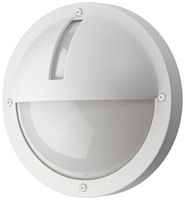Wandleuchte SG Uno E27 1×46W IP65 Ø270mm weiss
