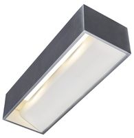 LED-Wandleuchte SLV LOGS IN L 19W 1500lm 2000…3000K 300×100×70mm Al/weiss