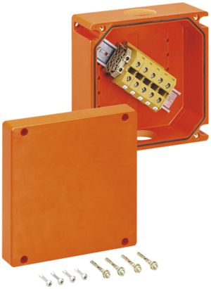 Boîte dérivation AP WKE 402 5×2.5…35² 200×200×110mm