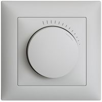 UP-Drehzahlsteller EDUE 230VAC, 1-phasig, 20…400VA, 88×88mm, hellgrau