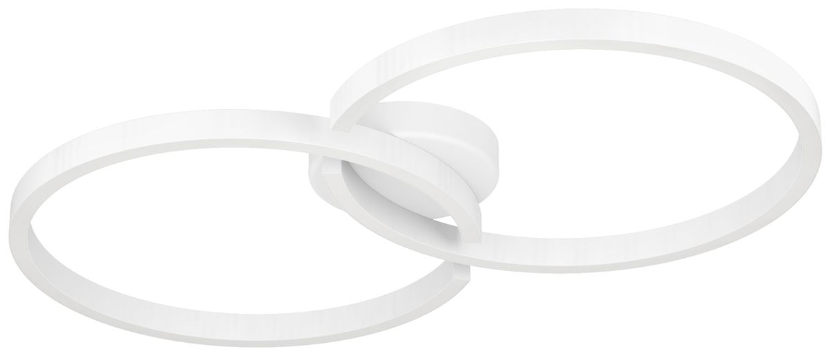 LED-Deckenleuchte Eglo AMANDOLO 19.5W 2400lm 2700…6500K IP20 DIM 675×380mm ws