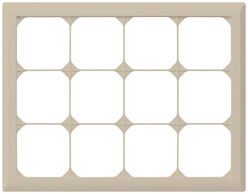 UP-Abdeckrahmen kallysto.line 4×3 beige horizontal 212×272mm