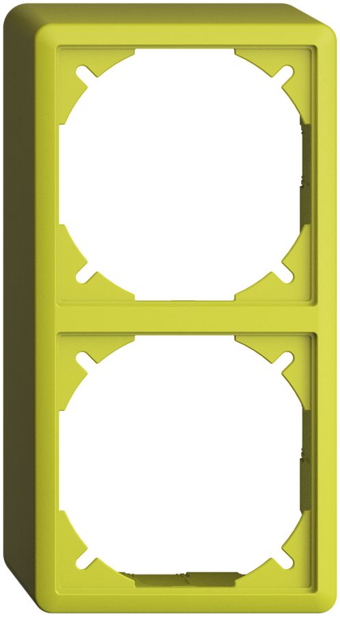 Capot EDIZIOdue 54mm I-I lemon pour combinaison vertical/horizontal