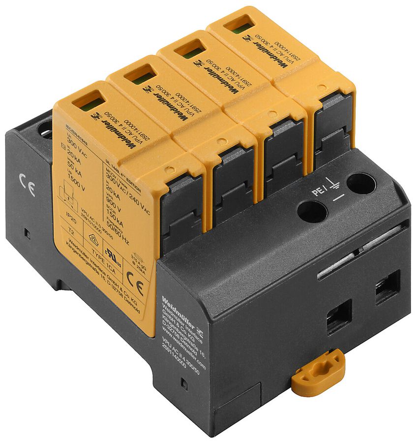 Parasurtension WM VPU AC II F 4 300/40 4P 230V 35mm² 4UM