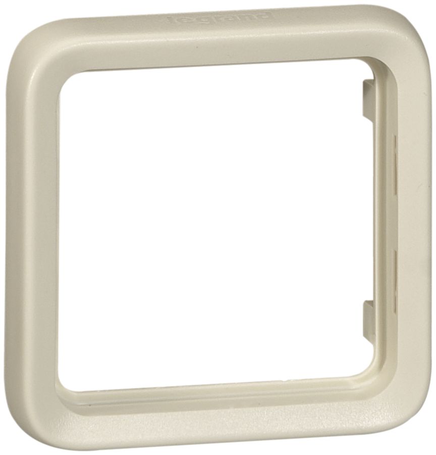 UP-Montageplatte PLEXO 1×1 weiss