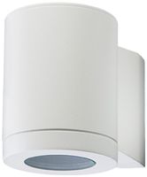 Wandleuchte SG Metro GU10 6.2W 330lm 3000K IP65 DIM Ø90×120mm weiss