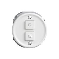 Bedienaufsatz zu Szenentaster 2 Szenen vert./2T Sdue Wiser weiss