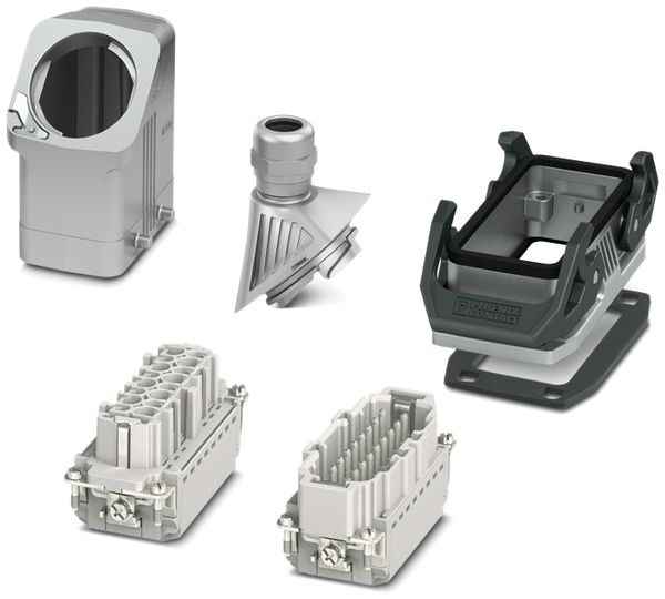 Steckverbinder-Set EVO-B16PT-BWD-HH-M25ELC-AL