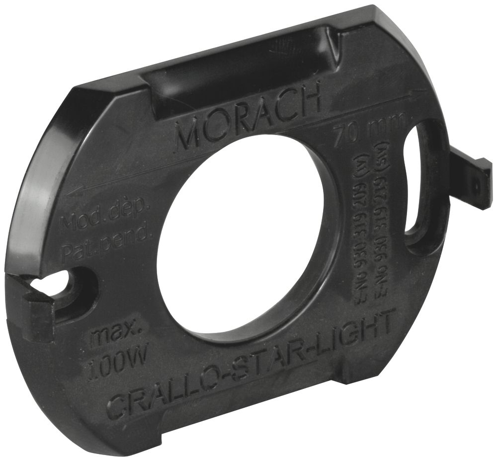 Montageplatte MT Star-Light schwarz