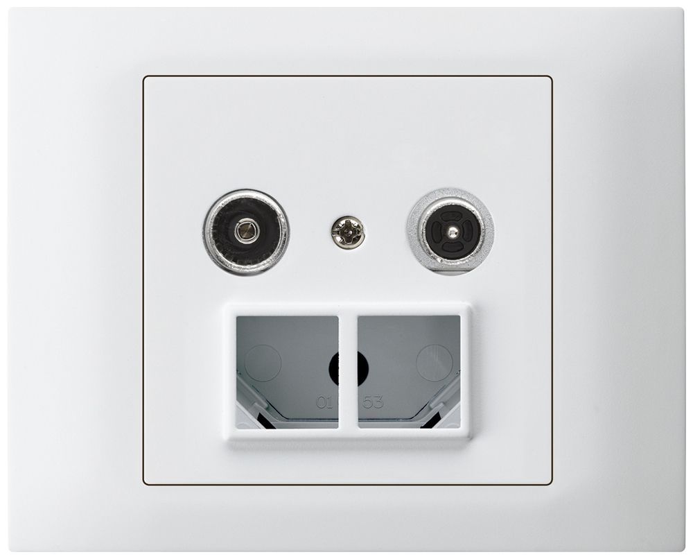 EB-Multimediadose kallysto R-TV mit EB-Dose G3 Bauart T 23dB 2GHz weiss