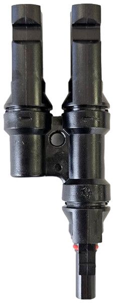 PV-Y-Stecker ELBRO MC4 2×Stecker 1×Buchse schwarz