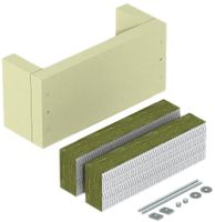 Zugentlastung Bettermann für senkrechte Kabelverlegung 340×160×140mm