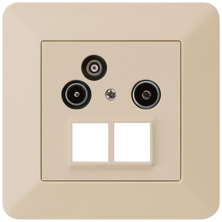 UP-Antennendose R/TV-Daten HMS kallysto.trend 19dB beige