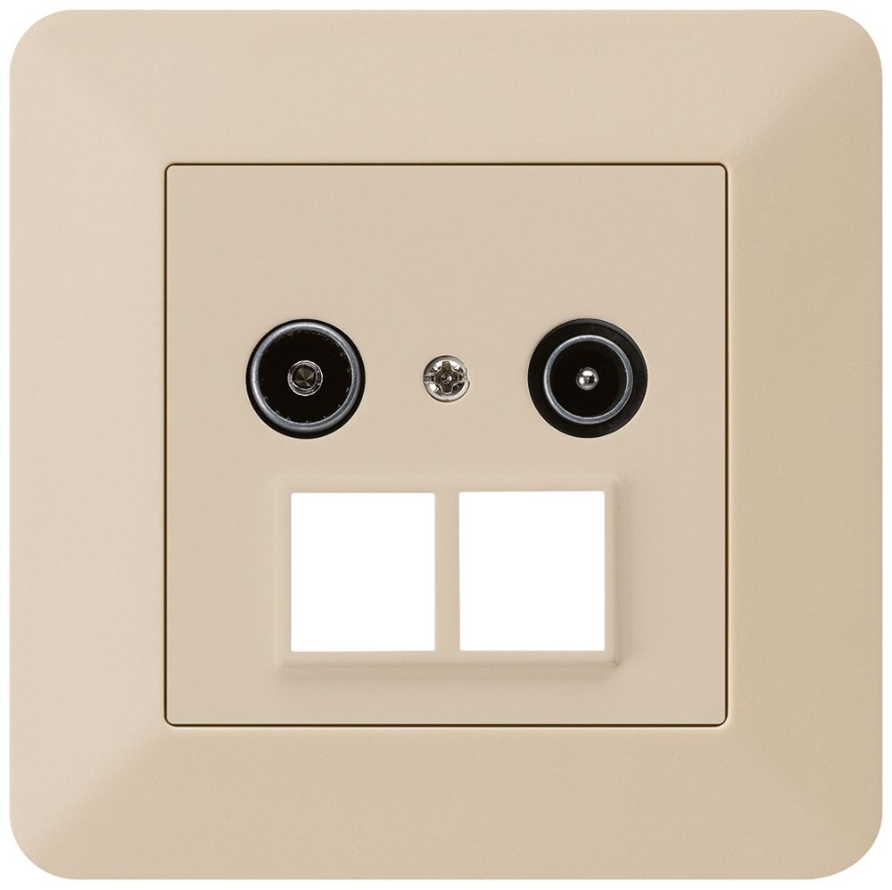 Prise d'antenne ENC R/TV HMS kallysto.trend 23dB beige