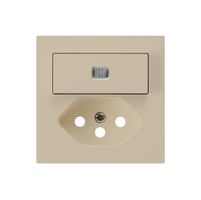 Frontset kallysto 60×60 beige mit Kinderschutz und Linse S3/T13