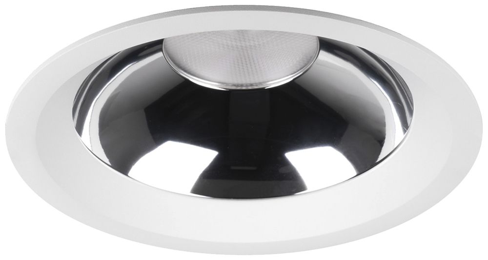 Downlight LED SLV C 200 8/16/24W 3100lm 940 IP54 WB Ø226mm blanc