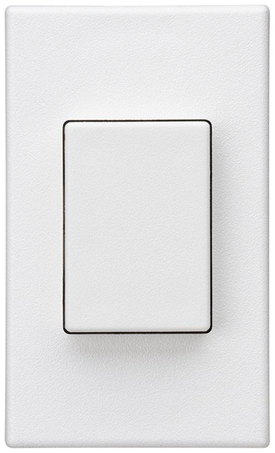 EB-Druckschalter Hager FLF 10A/250V 3/2L weiss