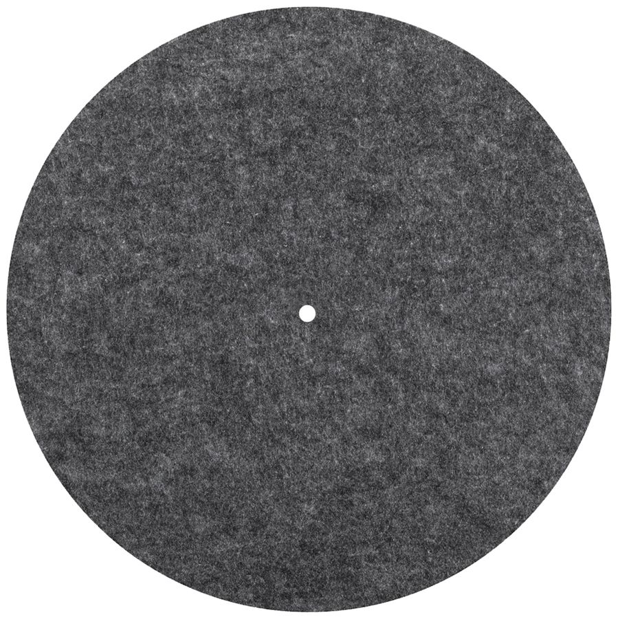Leuchtenschirm SLV GRIP FLAT rund gerade Filz Ø500×6mm anthrazit unifarbig