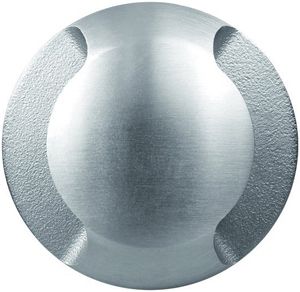 Abdeckung STORMY Lichtaustritt 2×100°, Edelstahl, D=60mm