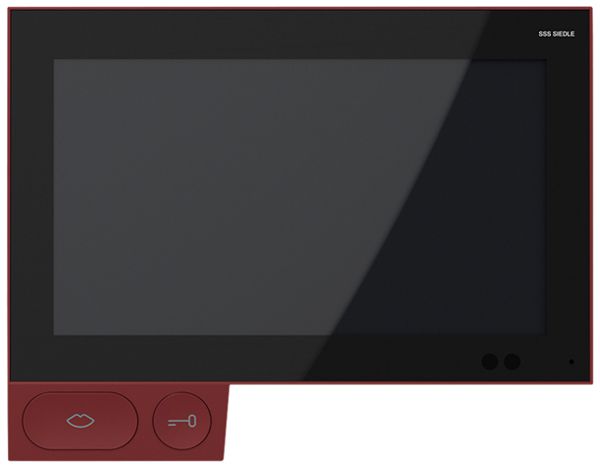 Poste vidéo intérieure AP Axiom In-Home écran 7" commande pour ouvre-porte rouge