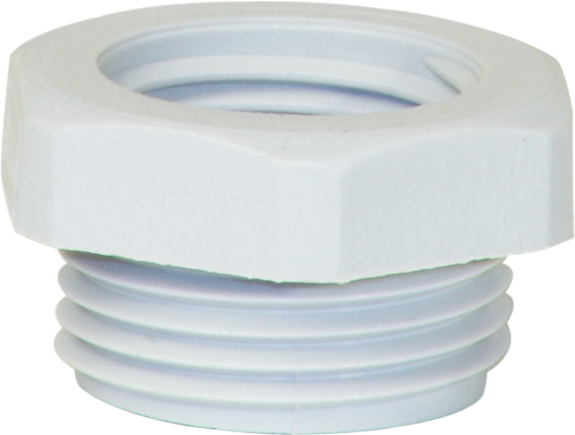 Reduktion PA aussen M20, innen M16 grau halogenfrei