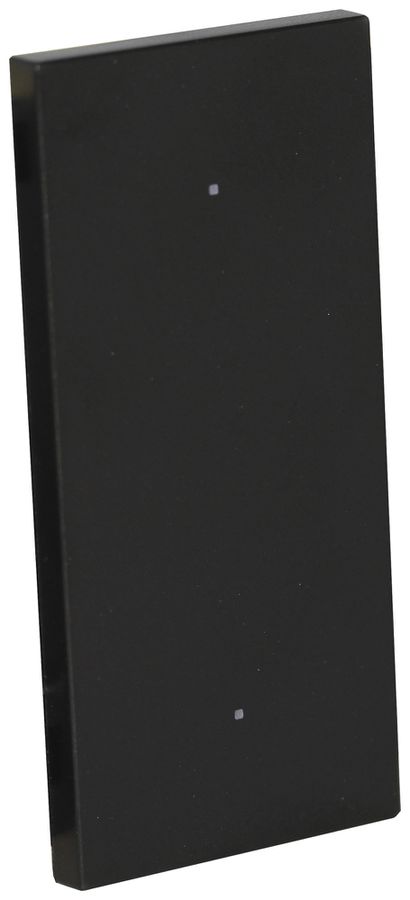 Commande tactile Living Now MyHOME personnalisable 1 module noir