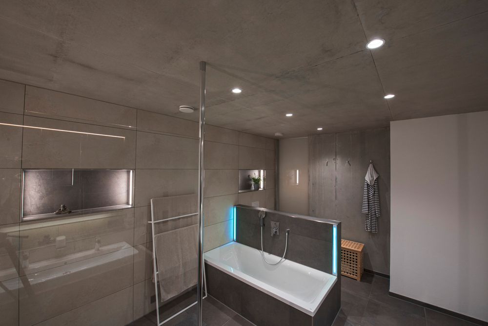 EB-LED-Downlight SLV CONTONE, 16W 890lm 3000K rund IP44 weiss