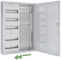 AP-Komplettverteiler Pragma multi 2 Felder DIN und Media 5 Reihen