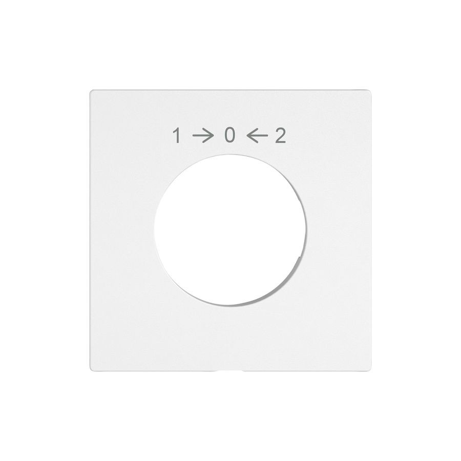 Montageset EDIZIO.liv SNAPFIX® f.Schwenktaster m.Schloss 1 → 0 ← 2 ws