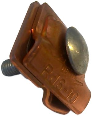 Morsetto multiuso DEHN/elvatec per conduttore 6…10mm rame