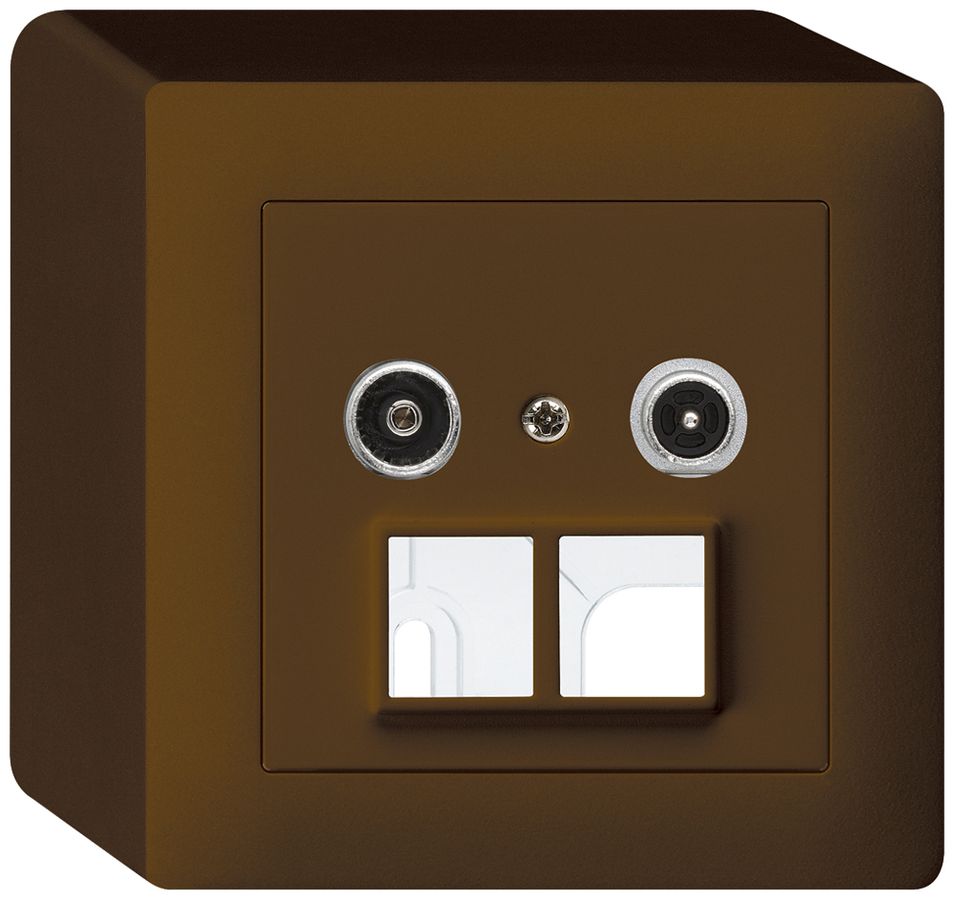 AP-Multimediadose kallysto R/TV 23dB 2GHz braun
