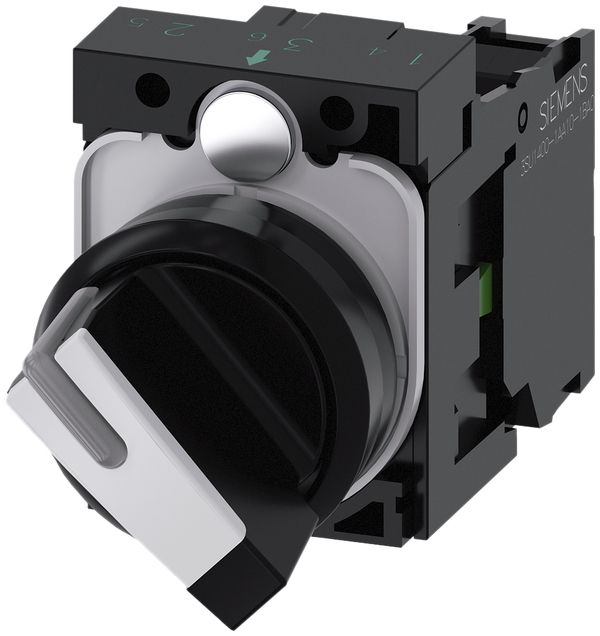 Interrupteur à manette Siemens SIRIUS ACT support 1F O-I matière synthétique