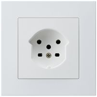 UP-Steckdose kallysto.pro T15 weiss Schraubklemme