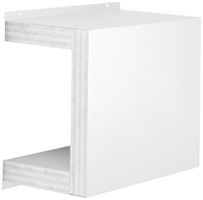 Schiebemuffe tehalit FWK 90 E90/E30 100×160mm, verkehrsweiss