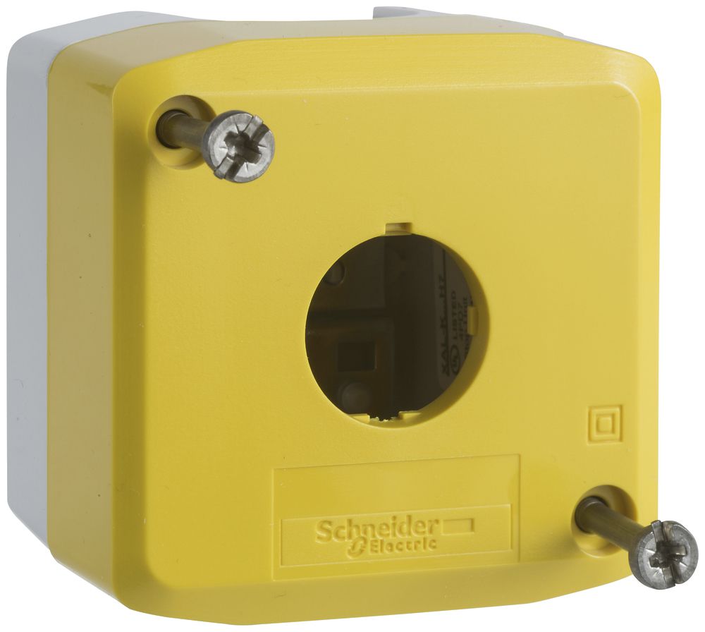 Boîte de commande AP Schneider Electric 1 élément jaune