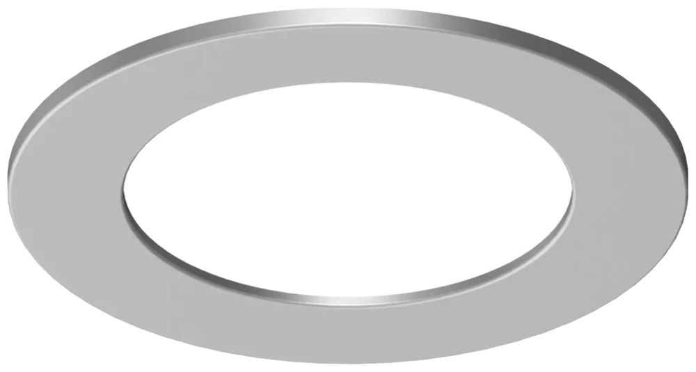 Bague décorative Philips Ledinaire Clear acier Ø89×3.3mm argent